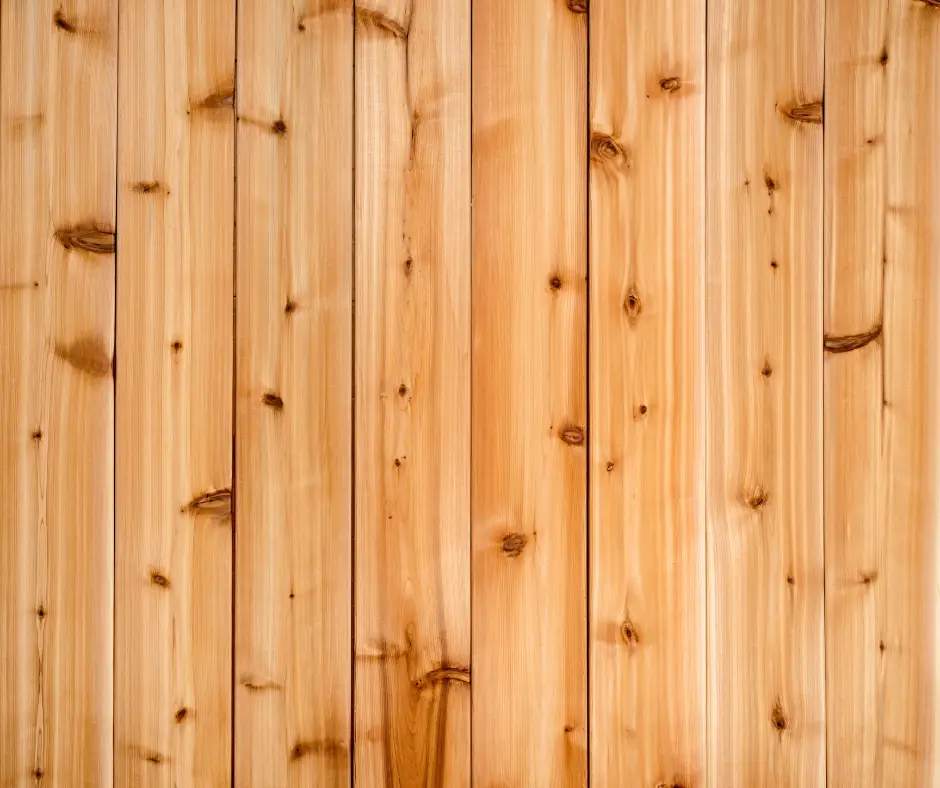 Cedar is a great wood choice for raised garden beds