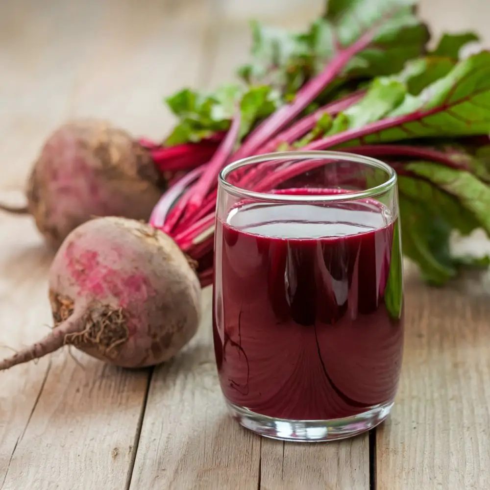 beet juice to melt ice